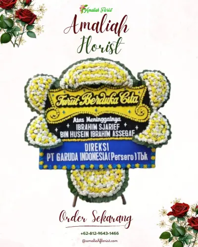 Papan Bunga Duka di Pagambiran Ampalu Nan Xx
